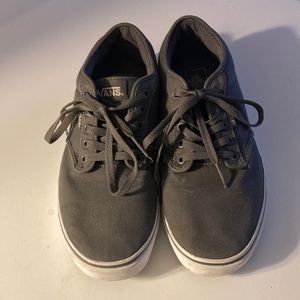 Grey Mens size 11 Vans